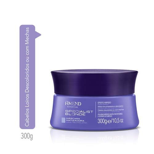 Máscara Matizadora Amend Specialist Blonde 300 G