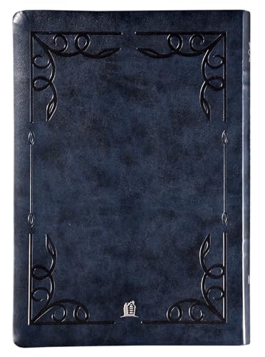 Bíblia NVI, Letra Sênior, Couro-soft azul, Leitura Perfeita - Portugues do Brasil