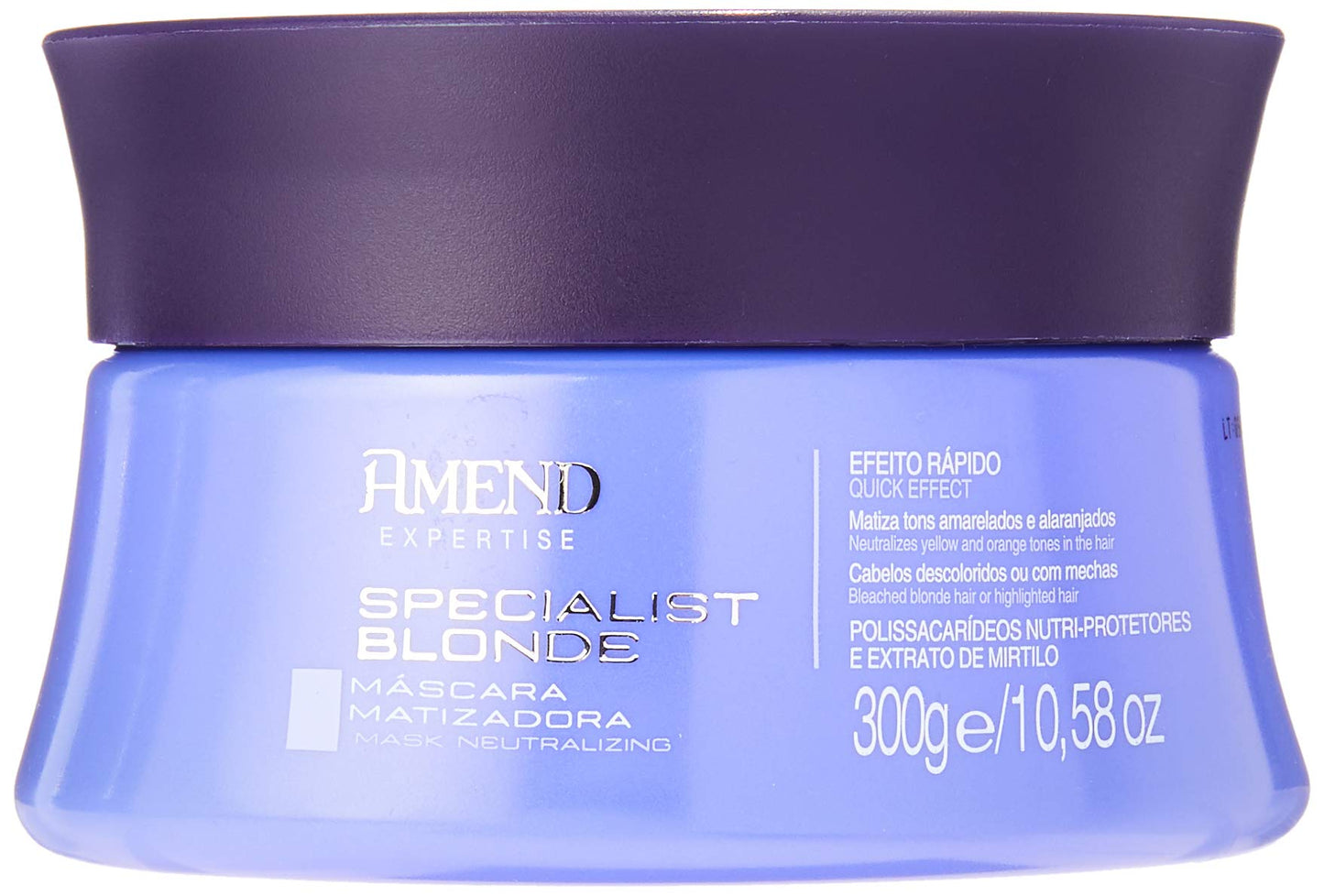 Máscara Matizadora Amend Specialist Blonde 300 G