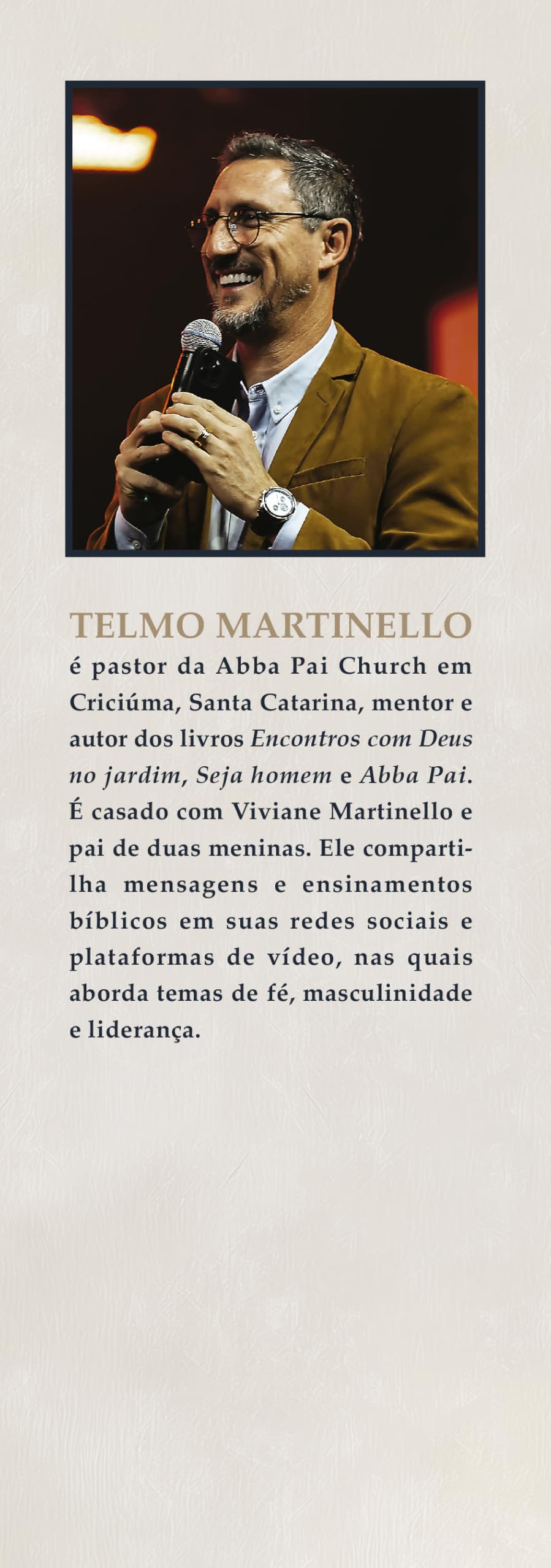 PASTOR, UM CONSELHO PARA VOCÊ: Reflexões, princípios bíblicos e valores para um pastoreio saudável