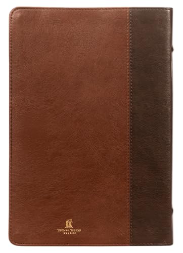 Bíblia de Estudo ACF, Couro-soft marrom | Com comentários da King James Study Bible