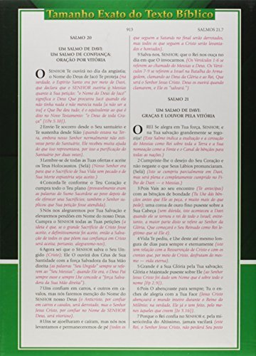 Bíblia de Estudo do Expositor - Capa couro bounded preta
