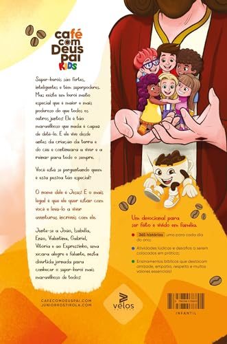 Café com Deus Pai Kids | Meu Super Heróis | 365 dias | Junior Rostirola