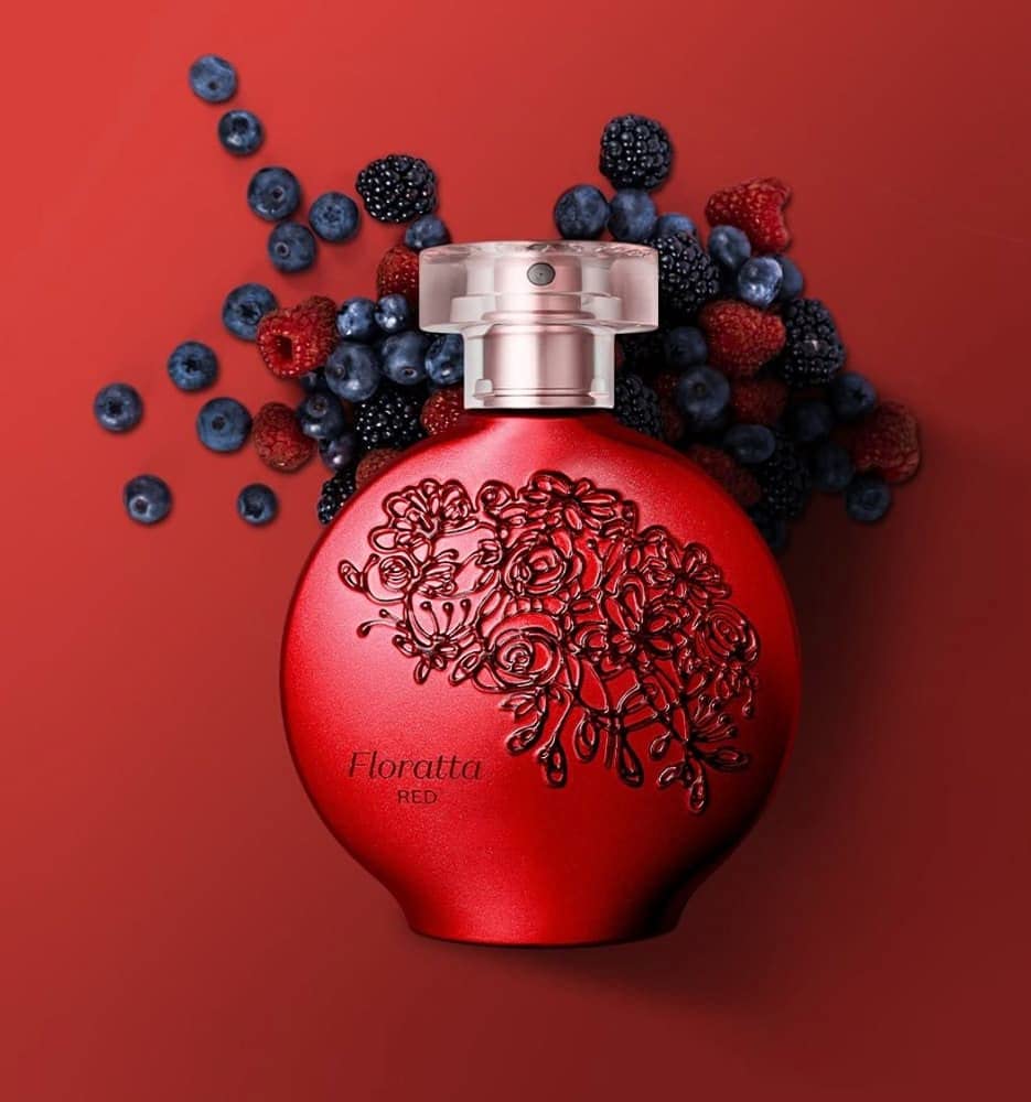Floratta Red Perfume for women 75 ml 2.5 oz by O Boticário Brazil