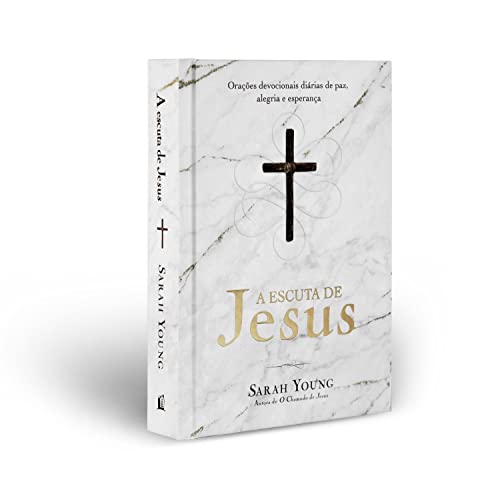 A escuta de Jesus. Oracoes devocionais diarias de paz. alegria e esperanca (Em Portugues do Brasil)
