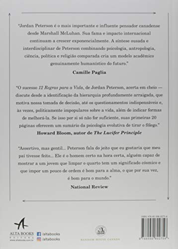 12 Regras Para a Vida. Um Antídoto Para o Caos