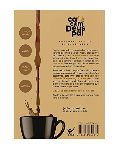 Devocional - Café com Deus Pai 2023 - Porções Diárias de Renovação - (Em Portugues do Brasil) - JUNIOR ROSTIROLA