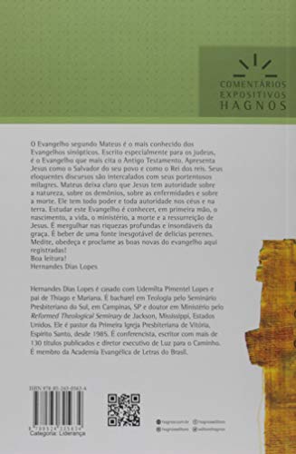 MATEUS: Jesus, o Rei dos reis (Comentários Expositivos Hernandes Dias Lopes) (Portuguese Edition)
