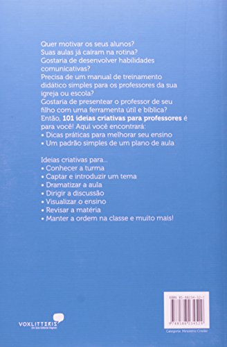 101 IDEIAS CRIATIVAS PARA PROFESSORES (Portuguese Edition)