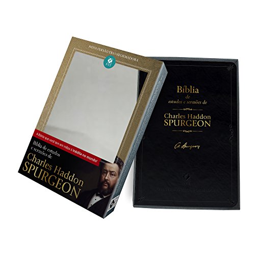 Biblia de Estudos e Sermoes de C. H. Spurgeon - Nova Versao Transformadora (Em Portugues do Brasil)