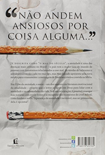 O Fim da Ansiedade (Em Portugues do Brasil)