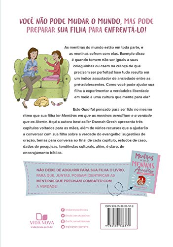 Guia Das Mães Para Mentiras Em Que As Meninas Acreditam E A Verdade Que As Liberta