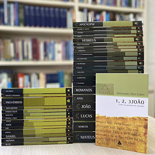 1, 2, 3JOÃO: Como ter garantia da salvação (Comentários Expositivos Hernandes Dias Lopes) (Portuguese Edition)