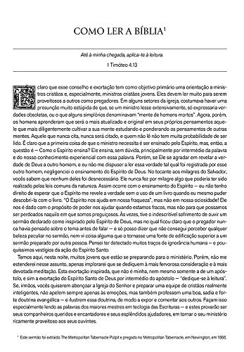 Biblia de Estudos e Sermoes de C. H. Spurgeon - Nova Versao Transformadora (Em Portugues do Brasil)