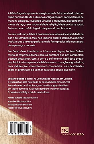 Como Deus Transforma a Tristeza em Alegria | Luciano Subirá