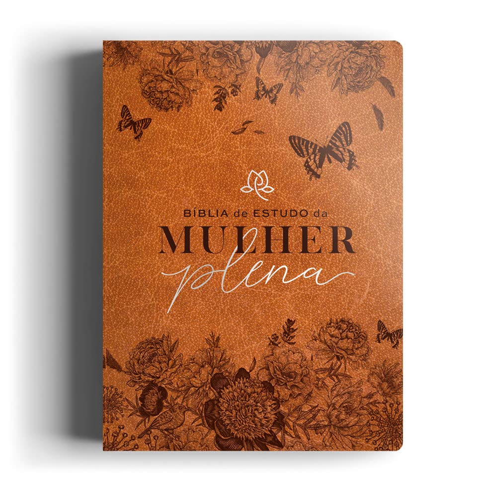 Biblia NVI de Estudo da Mulher Plena - Ceu de Primavera (Em Portugues do Brasil) - Em Caixa Para Presente e 4 Marcadores de Página