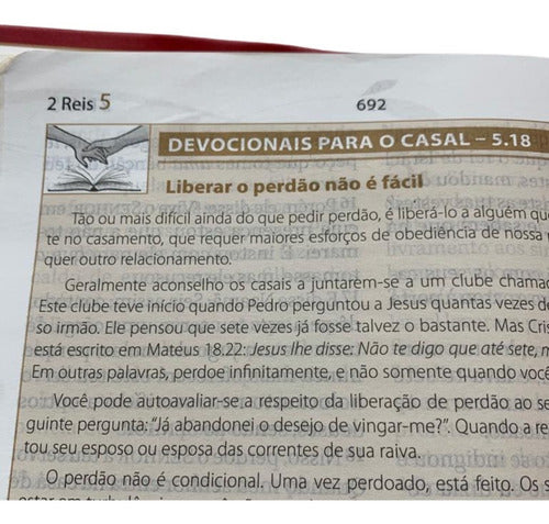 Bíblia De Estudo Preparando Casais Para A Vida. Preta