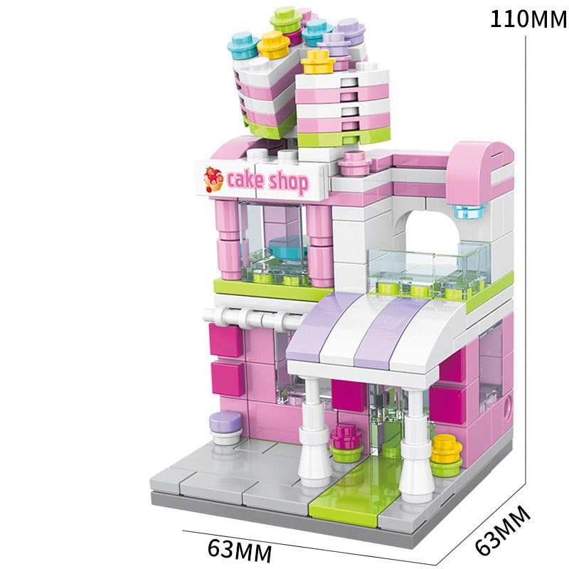 Blocos de Arquitetura - Brinquedos de Plástico - Montessori toys for kids - Para Crianças de 3 Anos ou mais