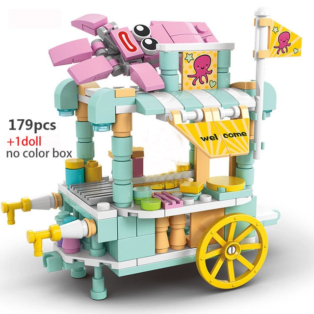 Blocos de Arquitetura - Brinquedos de Plástico - Montessori toys for kids - Para Crianças de 3 Anos ou mais