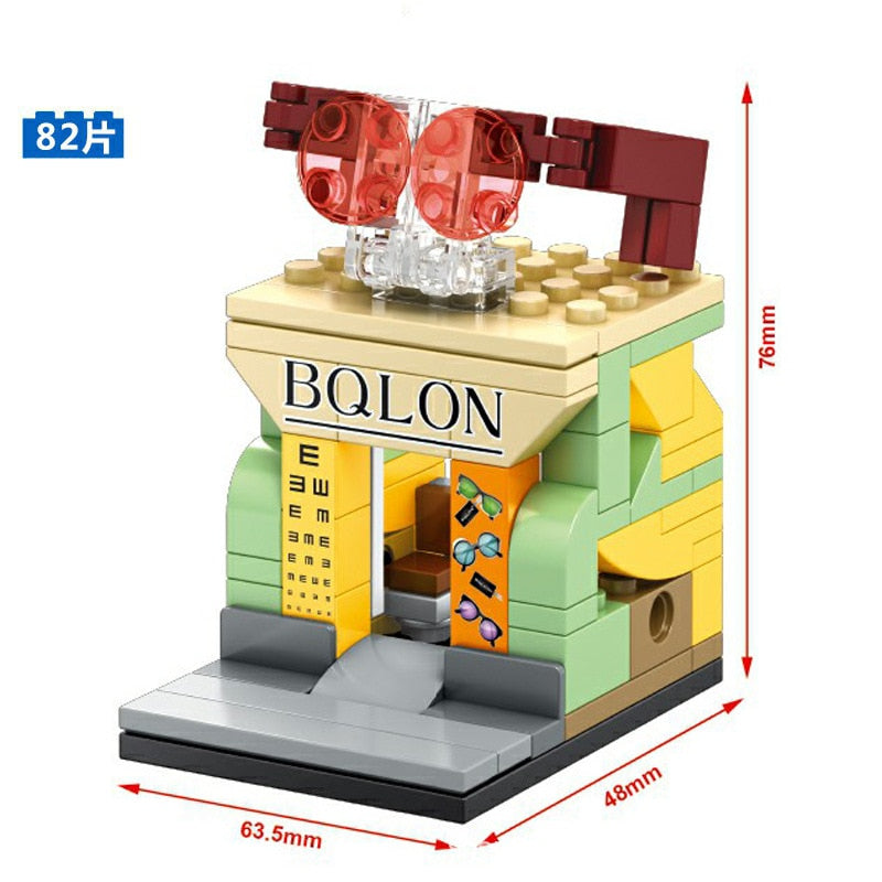 Blocos de Arquitetura - Brinquedos de Plástico - Montessori toys for kids - Para Crianças de 3 Anos ou mais
