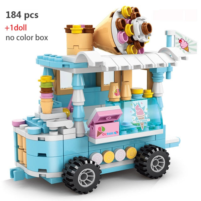 Blocos de Arquitetura - Brinquedos de Plástico - Montessori toys for kids - Para Crianças de 3 Anos ou mais