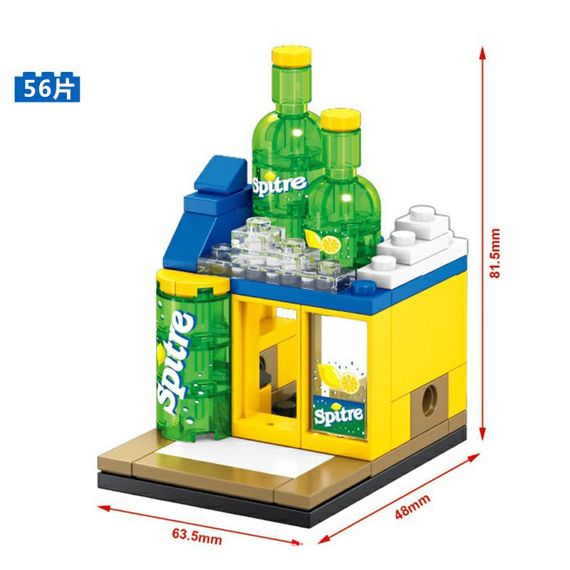 Blocos de Arquitetura - Brinquedos de Plástico - Montessori toys for kids - Para Crianças de 3 Anos ou mais