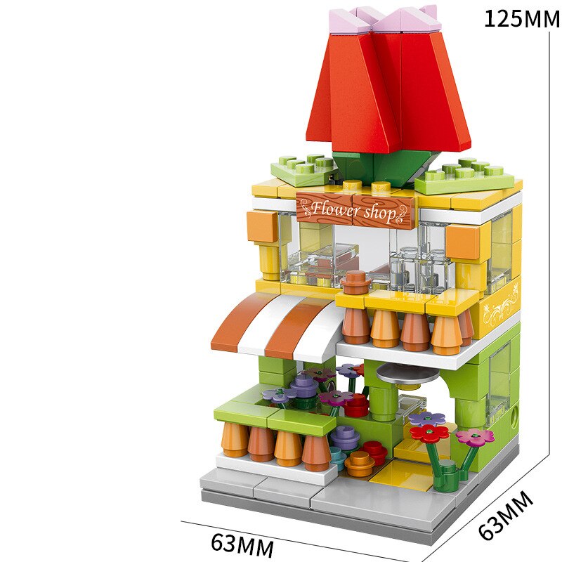Blocos de Arquitetura - Brinquedos de Plástico - Montessori toys for kids - Para Crianças de 3 Anos ou mais