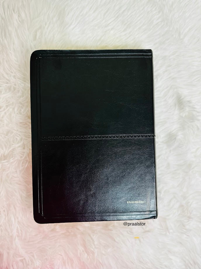 Biblia de Estudo Thompson | AEC | Letra Grande | Luxo | Preta Palavras de Jesus em vermelho - Concordância e Mapas