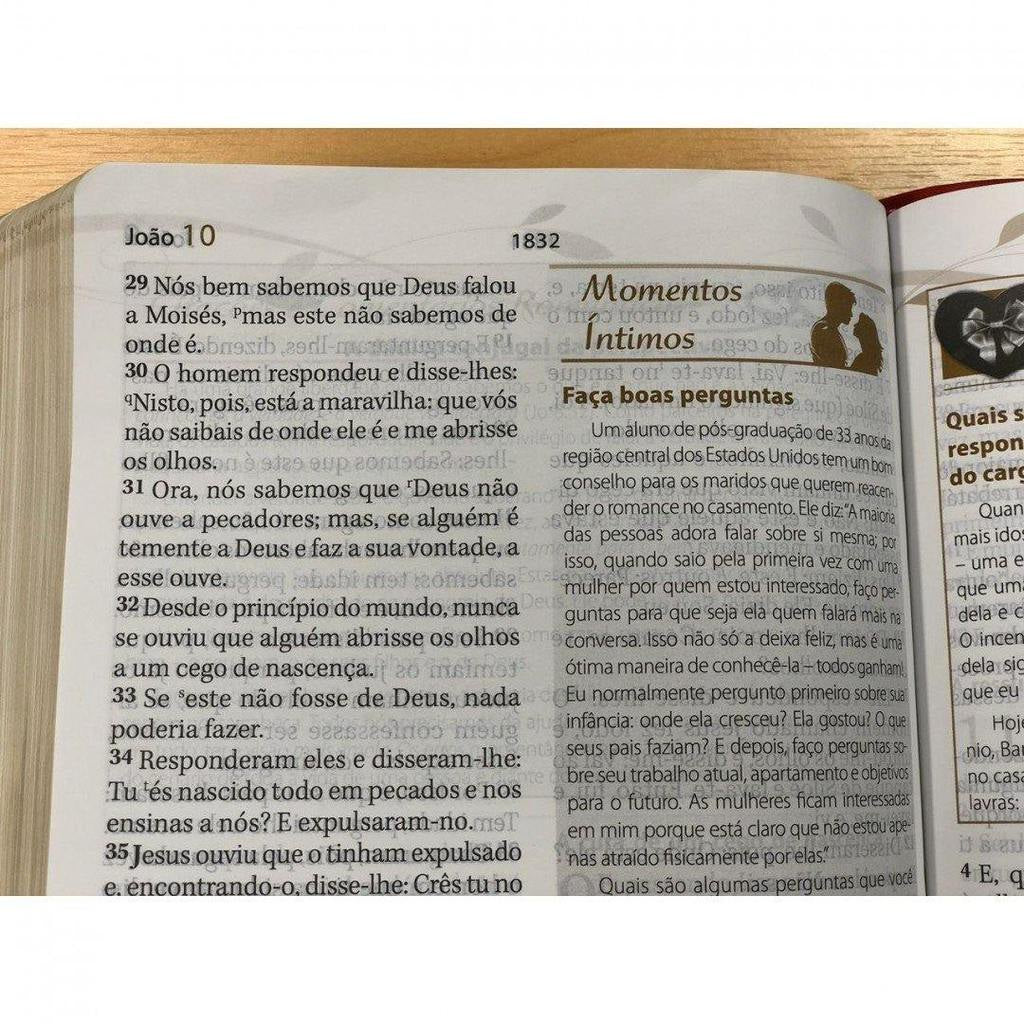 Bíblia De Estudo Preparando Casais Para A Vida. Preta