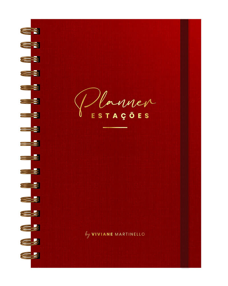 Planner Estações | Viviane Martinello - Em Portugues do Brasil - Viver Com Qualidade e Planejamento