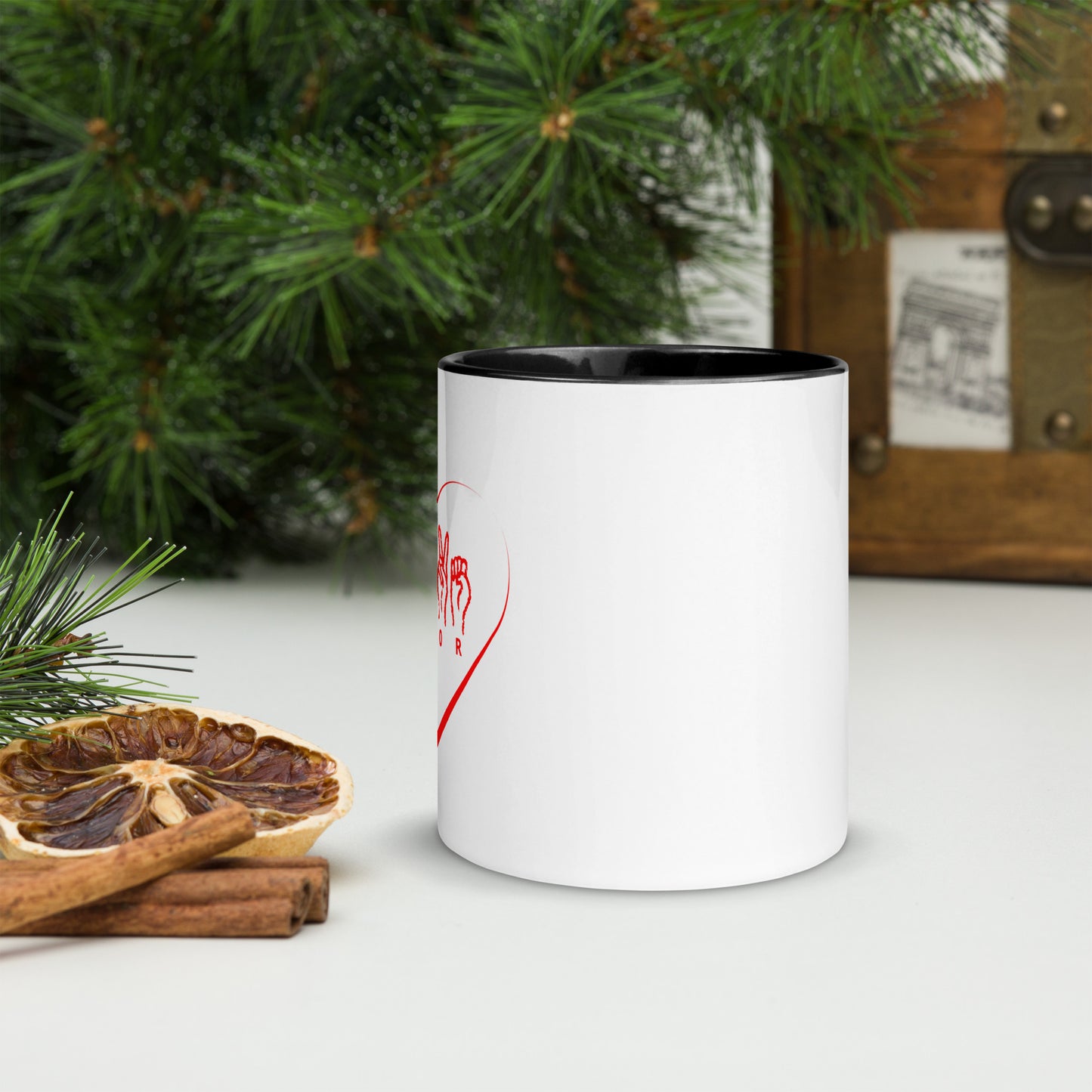 Caneca com Cor Interna - Amor Língua dos Sinais