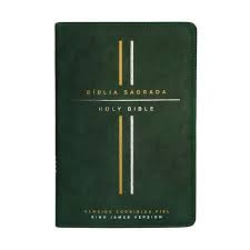 Holy Bible  Bilingual English Portuguese - Bíblia Bilíngue Português Inglês - Praal Gifts