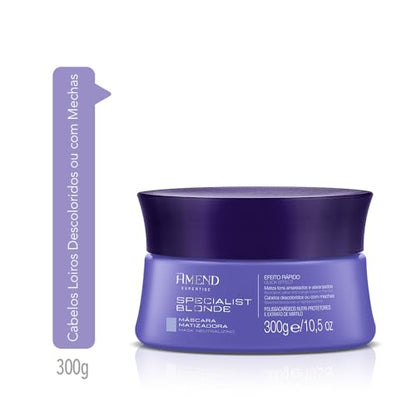 Máscara Matizadora Amend Specialist Blonde 300 G