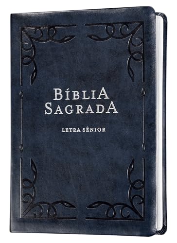 Bíblia NVI, Letra Sênior, Couro-soft azul, Leitura Perfeita - Portugues do Brasil