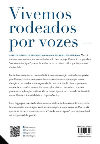 Voz de muitas Águas: Quando a Palavra de Deus fala mais alto (Portuguese Edition)
