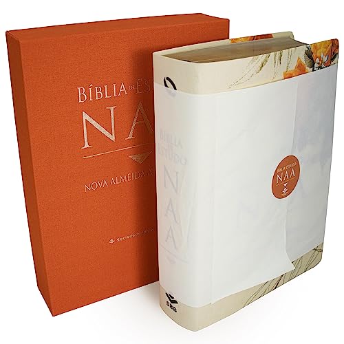 Bíblia de Estudo NAA, capa lírica em tecido: Nova Almeida Atualizada (NAA)