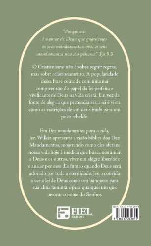 livro dez mandamentos para a vida jen wilkin