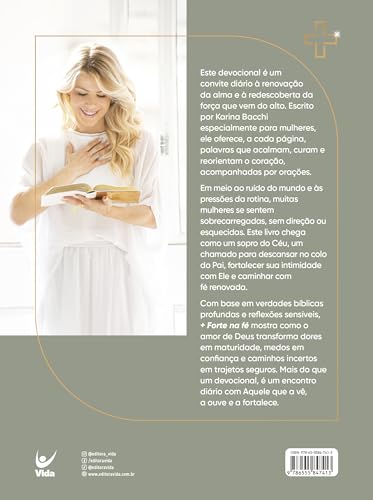 '+ Forte na fé: 100 Devocionais Para Fortalecer sua Intimidade com Deus
