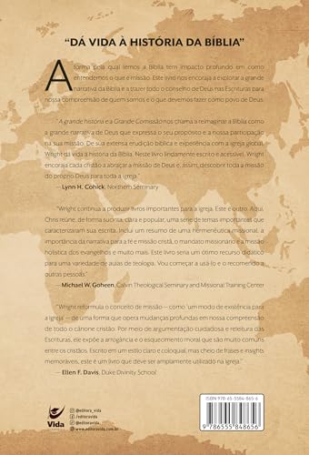 A Grande História e A Grande Comissão.: Participando da narrativa bíblica da missão