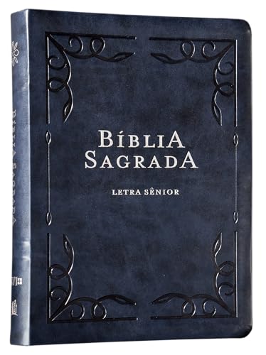 Bíblia NVI, Letra Sênior, Couro-soft azul, Leitura Perfeita - Portugues do Brasil