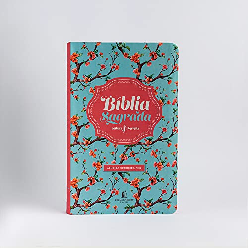 Biblia ACF - Capa flexivel - Floral - Leitura Perfeita (Em Portugues do Brasil)