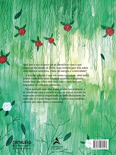 livro no mundo de flora