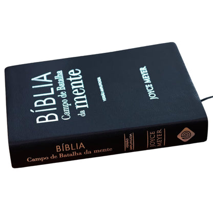 B�blia Campo De Batalha Da Mente - Nva - Preta - Capa Luxo (Portuguese Edition)