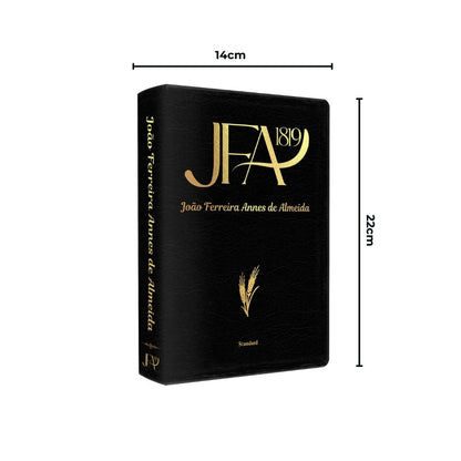 Bíblia Sagrada JFA 1819, Letra Grande, Couro Sintético Preta