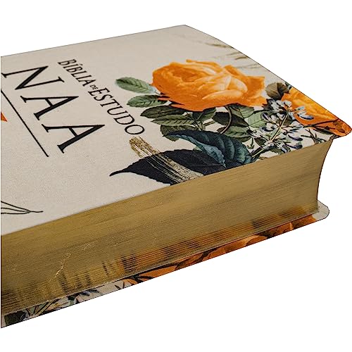 Bíblia de Estudo NAA, capa lírica em tecido: Nova Almeida Atualizada (NAA)