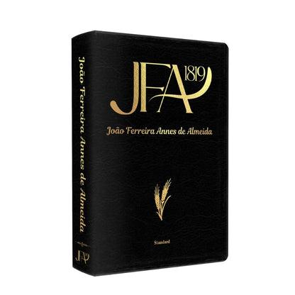 Bíblia Sagrada JFA 1819, Letra Grande, Couro Sintético Preta