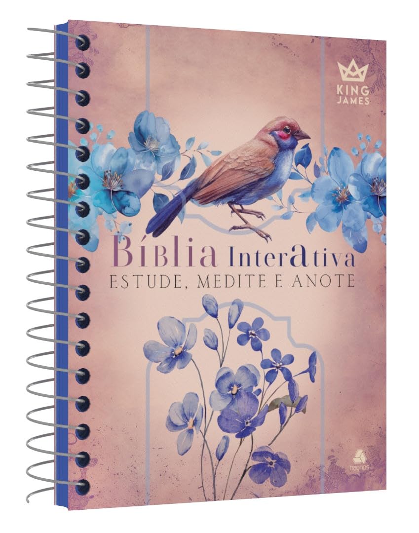Bíblia Interativa Estude, Medite e Anote: Modelo Paciência - King James - BKJ