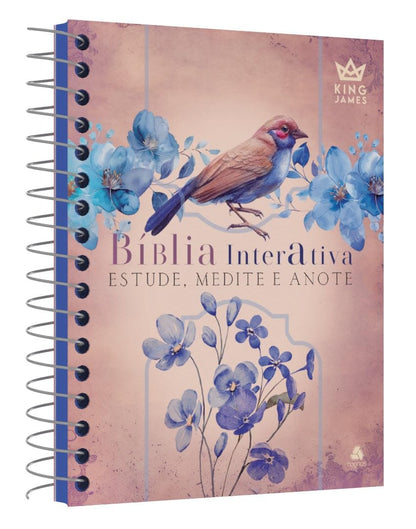 Bíblia Interativa Estude, Medite e Anote: Modelo Paciência - King James - BKJ
