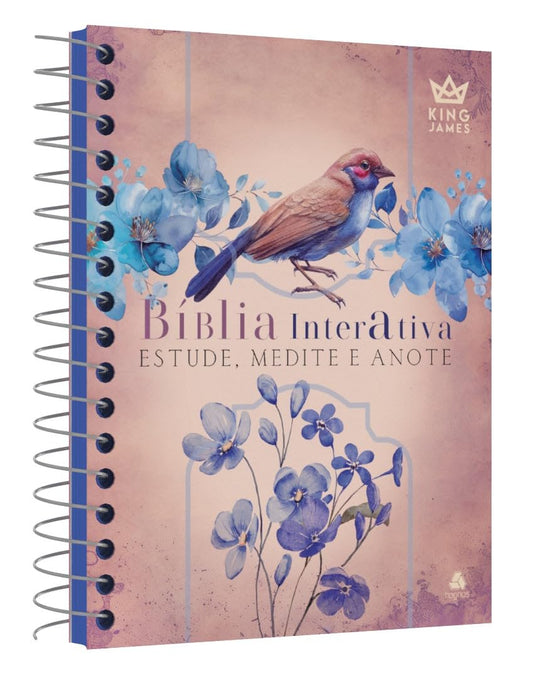 Bíblia Interativa Estude, Medite e Anote: Modelo Paciência - King James - BKJ