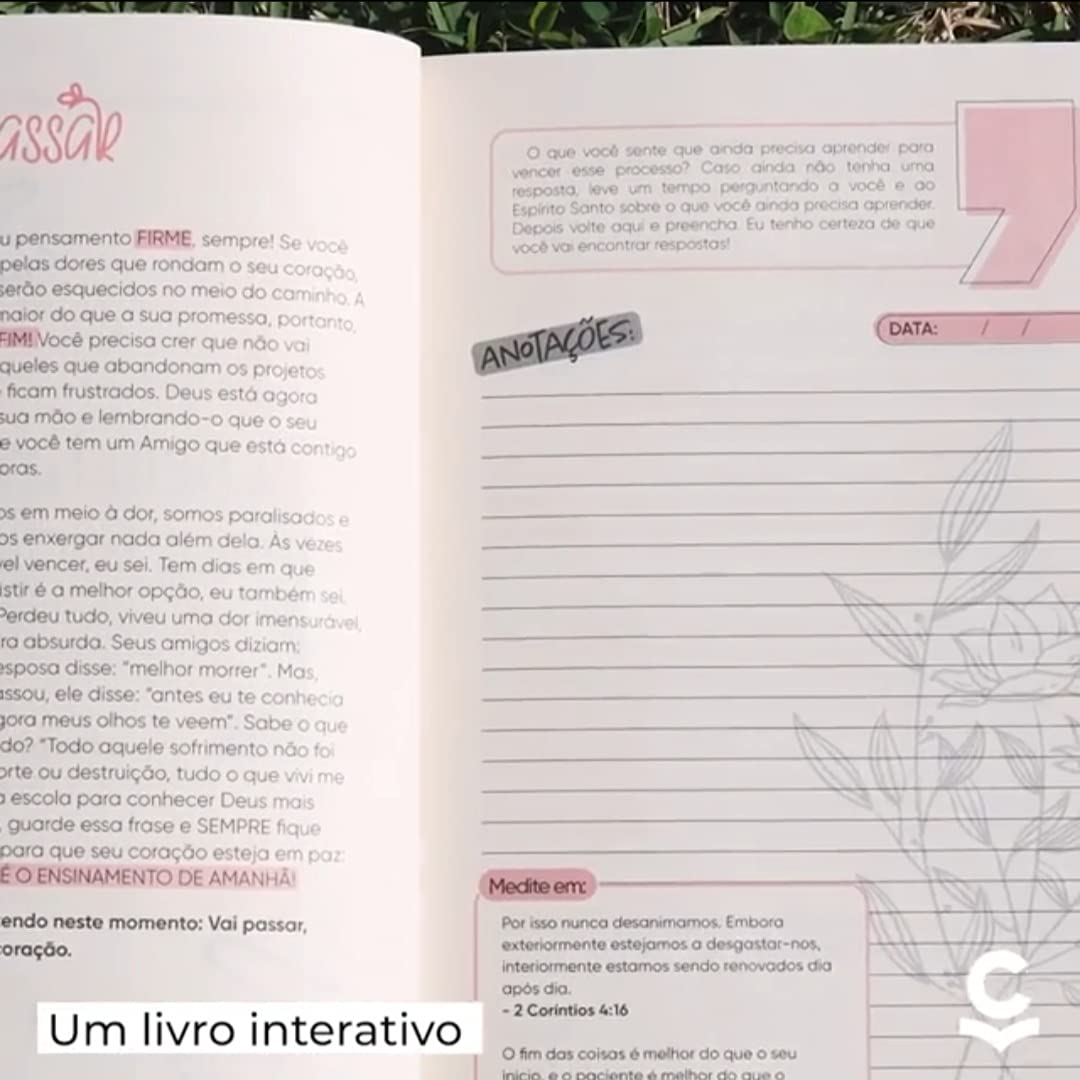 Devocional Não é só Caos há um Recomeço | Gabriela Lopes